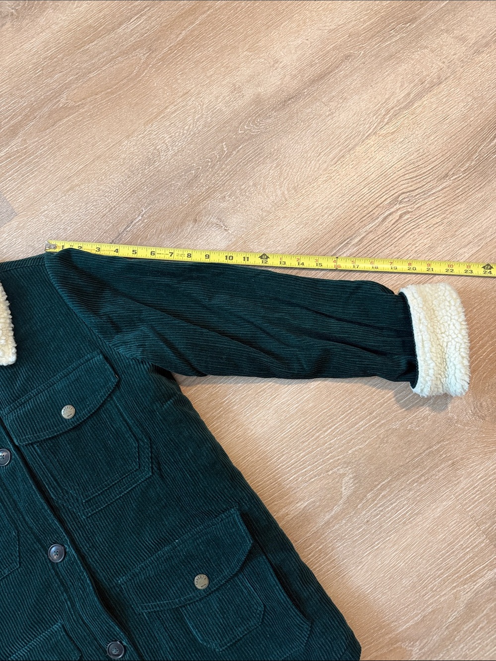 Faherty Corduroy Sherpa Barn Jacket Small - Picture 5 of 9
